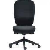Sitwell Bandscheiben-Drehstuhl Profi-Office schwarz ohne Armlehnen