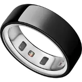 OURA Ring 4 Größe 12 Schwarz