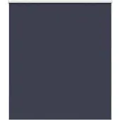 vidaXL Verdunkelungsrollo Marineblau 130x130 cm Stoffbreite 126,6 cm