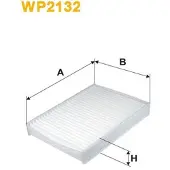 WIX FILTERS Filter, Innenraumluft WP2132