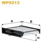 WIX FILTERS Filter, Innenraumluft WP9213