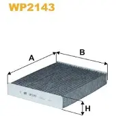 WIX FILTERS Filter, Innenraumluft WP2143