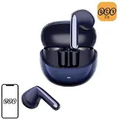 QCY TWS AilyBuds Pro+ HT10 Pro Kopfhörer, ANC (blau)