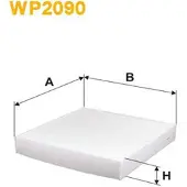 WIX FILTERS Filter, Innenraumluft WP2090