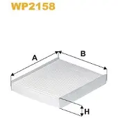 WIX FILTERS Filter, Innenraumluft WP2158