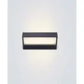 SERIEN LIGHTING SML² 150 LED Wall-Schwarz - satinée/satinée; mit LED (3000K)