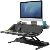Fellowes Sitz-Steh Workstation Lotus schwarz