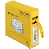 DeLOCK Kabelmarker Box, Nr: 7, gelb, 500 Stück