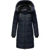 MARIKOO Winterjacke "Natsukoo XVI" Stepp Mantel mit großer Kapuze