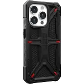 Uag Apple iPhone 15 Pro Hülle - Kunststoff - - Backcover/Hard Case - Schwarz