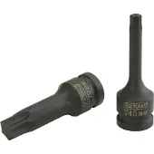 Ks Tools 911.0922, Buchse, 1/2", Metrisch, 1 Kopf/Köpfe, T80, Chrom-Molybdän-Stahl