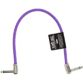 Ernie Ball Flex Single Patchkabel 6448, 30cm, einadrig, mit flachem Stecker für Pedalboards