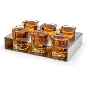 Leopold Vienna Shot S/6 With Tray Tasse