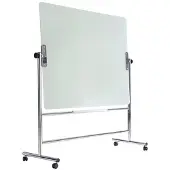 BI-Office magnetische Glastafel auf Rollen
