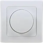 Chilitec DELPHI Dimmer für LED Lampen 250V/ 3-60W inkl. Rahmen UP weiß