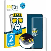 BROTECT Fullscreen Schutzfolie Displayschutz Folie Klar Transparent