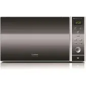 Caso MG25C MENU 3331 Mikrowelle, Glasdekor, 900 Watt, 25 l Volumen, 48 cm Breite, Grillfunktion