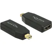 DeLOCK 65583, mini Displayport 1.2, HDMI, Schwarz