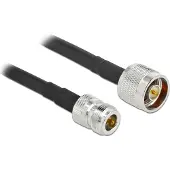 DeLOCK Antennenkabel N Stecker zu N Buchse LMR/CFD300 3 m low loss