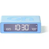 Lexon LR158LB1 Digitalwecker Flip Mini Hellblau