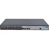 HP Hewlett Packard Enterprise 1910-24-PoE+, gemanaged, L3, Fast Ethernet (10/100), Power over Ethernet (PoE), Rack-Einbau, 1U