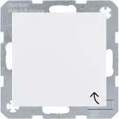 Berker 6765778989, DIN-Schiene, Weiß, Thermoplast, IP44, 250 V, 16 A