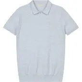 Dstrezzed Herren Polos & T-Shirts Mercury Short Sleeve Polo - Blauw - Größe M
