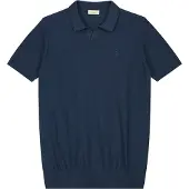 Dstrezzed Herren Polos & T-Shirts Mercury Short Sleeve Polo - Donkerblauw - Größe M