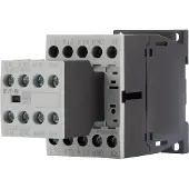 Eaton 276642 Leistungsschütz, 380 V 400 V 3 kW, 3 S, 2 Ö, 24 V 50 Hz, Wechselstrombetätigung, Schraubklemmen DILM7-32(24V50HZ)