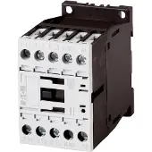 Eaton 276708 Leistungsschütz, 3-polig, 380 V 400 V 4 kW, 1 S, 110 V DC, Gleichstrombetätigung, Schraubklemmen DILM9-10(110VDC)