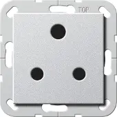 Gira Steckd. BS Round Pin 15 A SH System 55 F 277426
