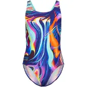 Speedo Digital Allover Leaderback Badeanzug