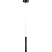 Deko-light Hängelampe Slim, dimmbar, schwarz, für Wohn- / Esszimmer, Aluminium, Modern