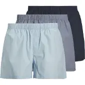 Jack & Jones JACK&JONES Herren Web-Boxershorts, 3er Pack - JACMILANO WOVEN BOXERS 3 PACK , Baumwolle