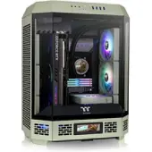 Thermaltake CA-1Z1-00MEWN-00, Midi Tower, PC, Hellgrün, ATX, micro ATX, Mini-ITX, SPCC, Gehärtetes Glas, Gaming