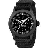 KHS PLABSSF.NB Herrenuhr Platoon Solar Natoband Schwarz