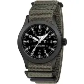 KHS PLABSSF.DFSGO Herrenuhr Platoon Solar Flex-Textilband Grau