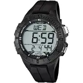 Calypso Uhr by Festina Digital Herrenuhr K5607/6 schwarz Digitaluhr