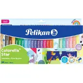 Pelikan 822329 Filzstift Gemischte Farben 24 Stücke