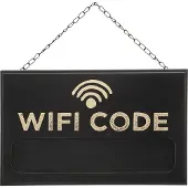 Atmosphera Fabio WLAN-Schiefertafel-Memoboard 35 x 22 cm