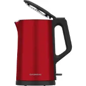 Grundig WK 8340 Wasserkocher Cool Touch Automatische Abschaltung 1,5 L Rot