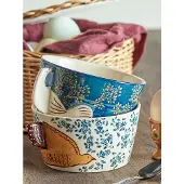 Bloomingville Hezha-Schalen, blau, 6er-Set – 82060829