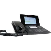 AGFEO ST 56 IP, IP-Telefon, Schwarz, Kabelgebundenes Mobilteil, 5000 Eintragungen, 235 mm, 210 mm