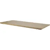 Ebuy24 Martha Zusatzplatten 2 x 45 cm für Martha Esszimmertisch gelaugt.