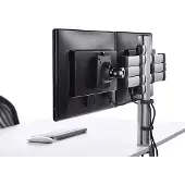 Novus Monitorsäule TSS Duo Teleskop 400, für 2 Monitore, 2 x Teleskop-Tragarme