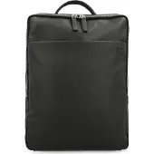 PICARD Leder Laptoprucksack Rucksack mit Laptopfach Relaxed Leather Backpack Black schwarz