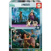Educa - Puzzle 2x100 Raya and last dragon - 100 dielov