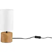 TRIO Woody Tischleuchte E14 12cm Naturbelassen R50171930