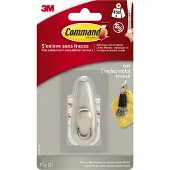 Command Command, Indoor, Universalhaken, Silber, Metall, Klebestreifen, 0,45 kg