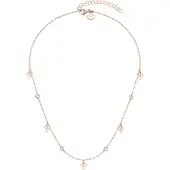 Tamaris Stylish bronze necklace with zircons TJ-0003-N-45 (L)